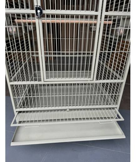 Parrot-Supplies Chicago XL Macaw Parrot Cage - Stone